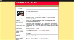 Desktop Screenshot of papymamyracontezmoilavie.blog50.com