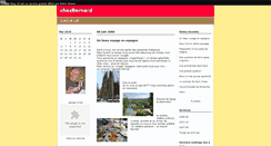 Desktop Screenshot of chezbernard.blog50.com