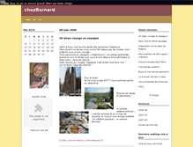 Tablet Screenshot of chezbernard.blog50.com