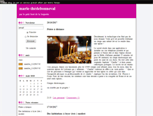 Tablet Screenshot of marie-thedebonneval.blog50.com