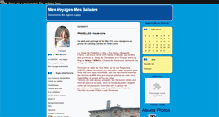 Desktop Screenshot of mesvoyages-mesballades.blog50.com