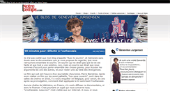 Desktop Screenshot of genevievejurgensen.blog50.com