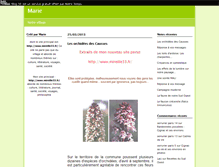 Tablet Screenshot of mireille33aufildesjours.blog50.com