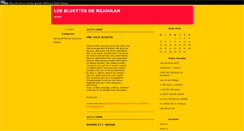 Desktop Screenshot of mijoulan.blog50.com