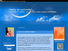 Tablet Screenshot of l-atelierdemaminette.blog50.com